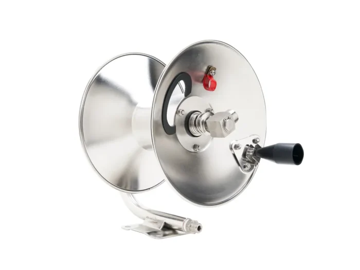 Nerezový navíjecí buben s montážní sadou 280 bar, 30 m